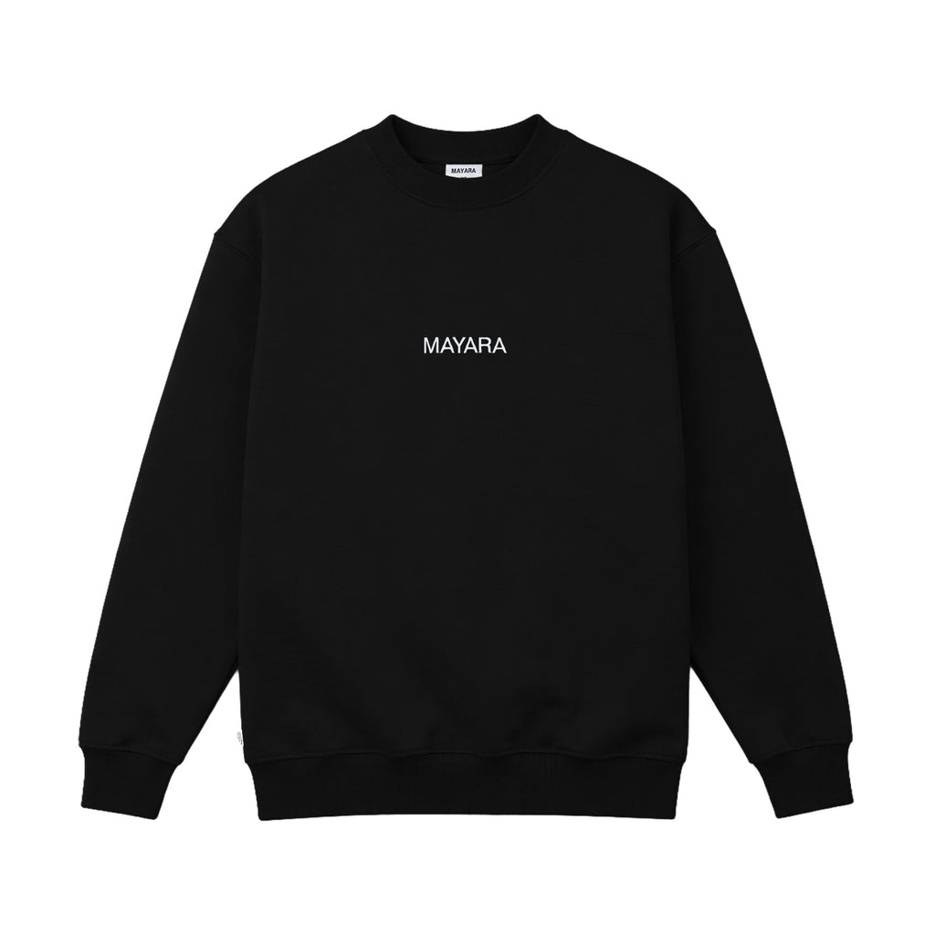 ESSENTIAL - CREWNECK BLACK
