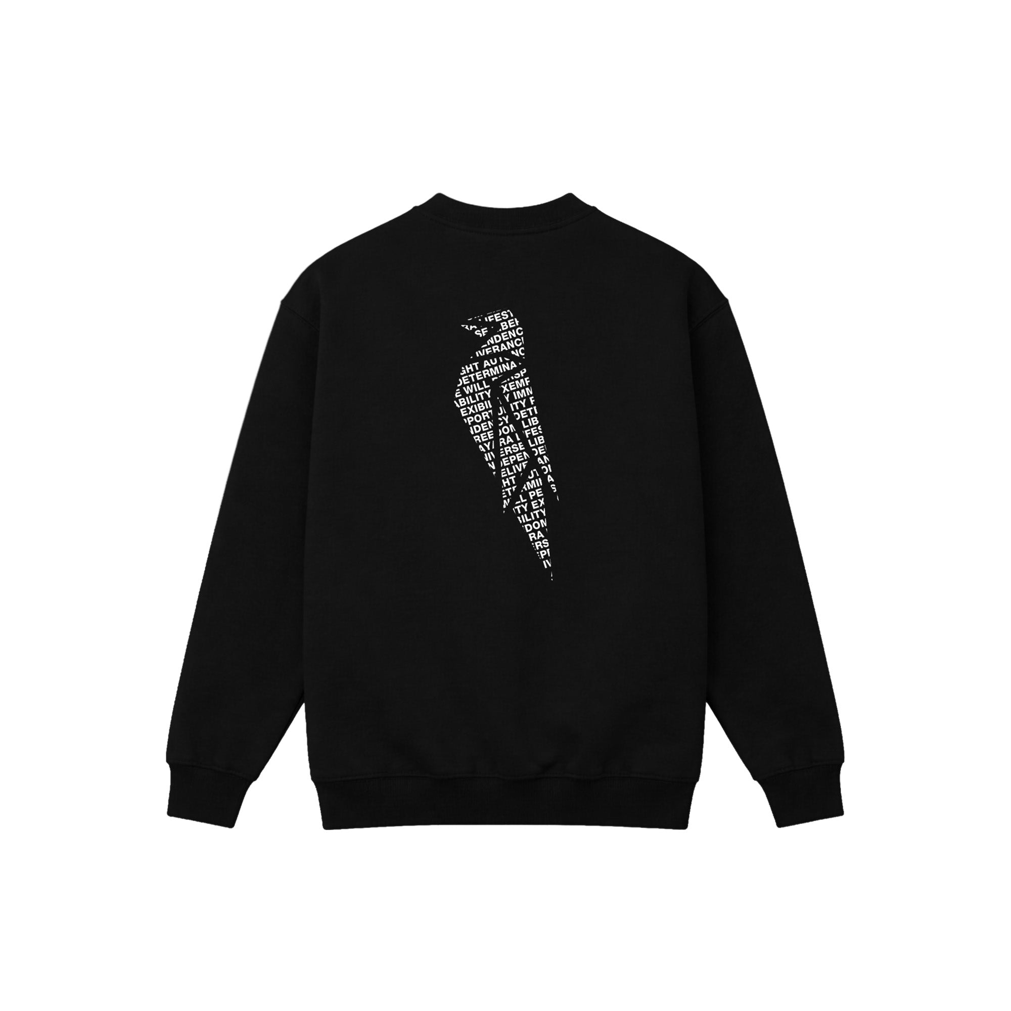 NARRATIVE | CREWNECK BLACK