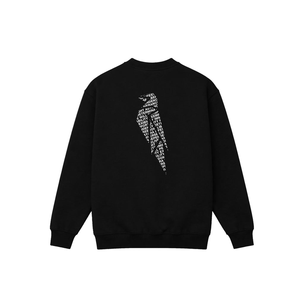 NARRATIVE | CREWNECK BLACK