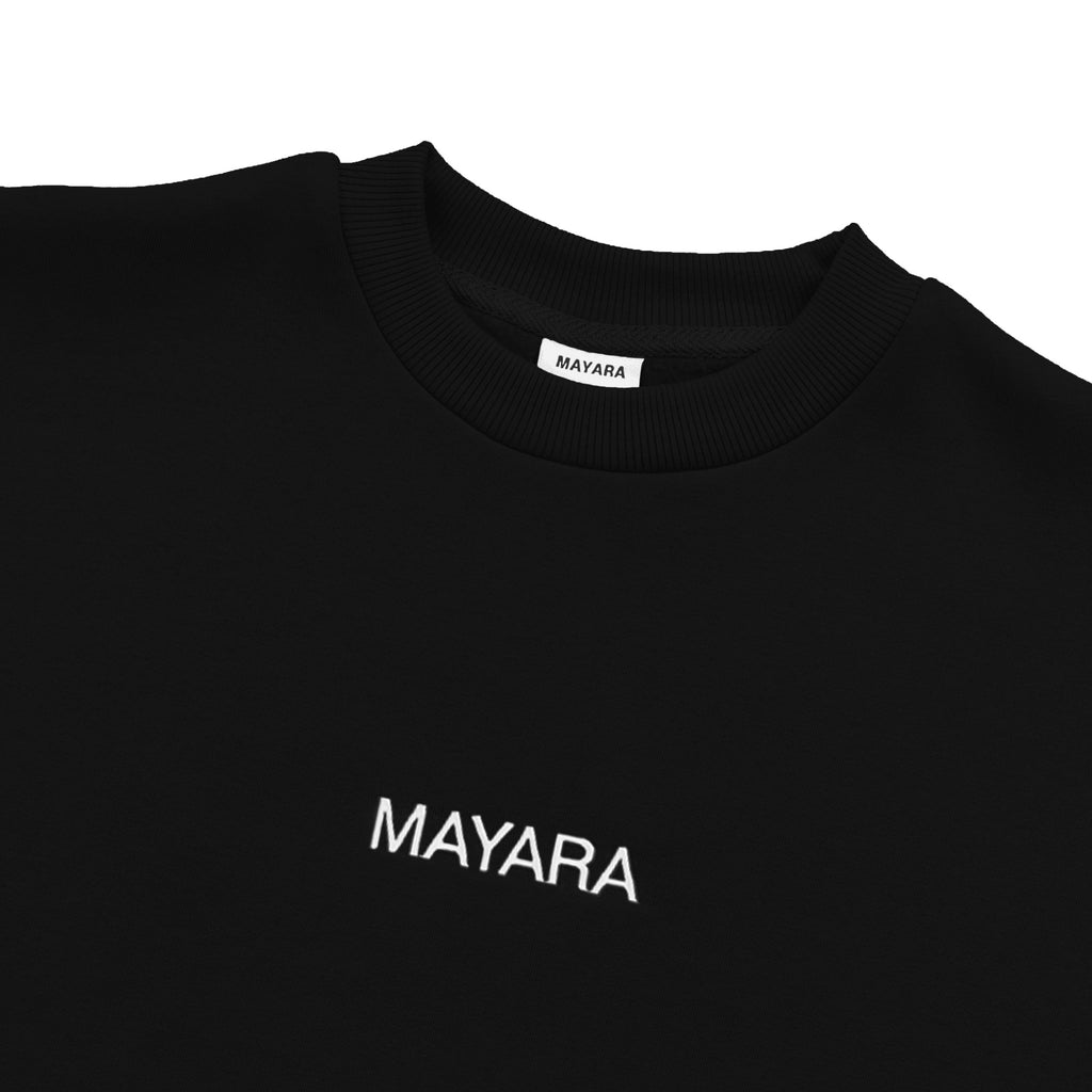 ESSENTIAL - CREWNECK BLACK