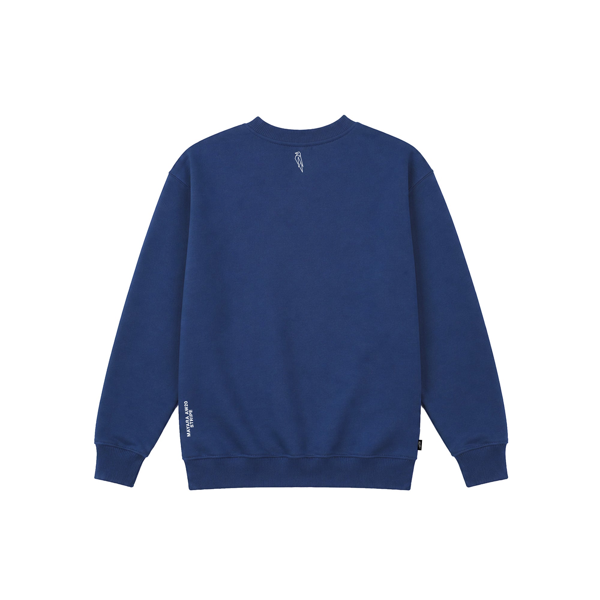 STRIPE | CREWNECK NAVY