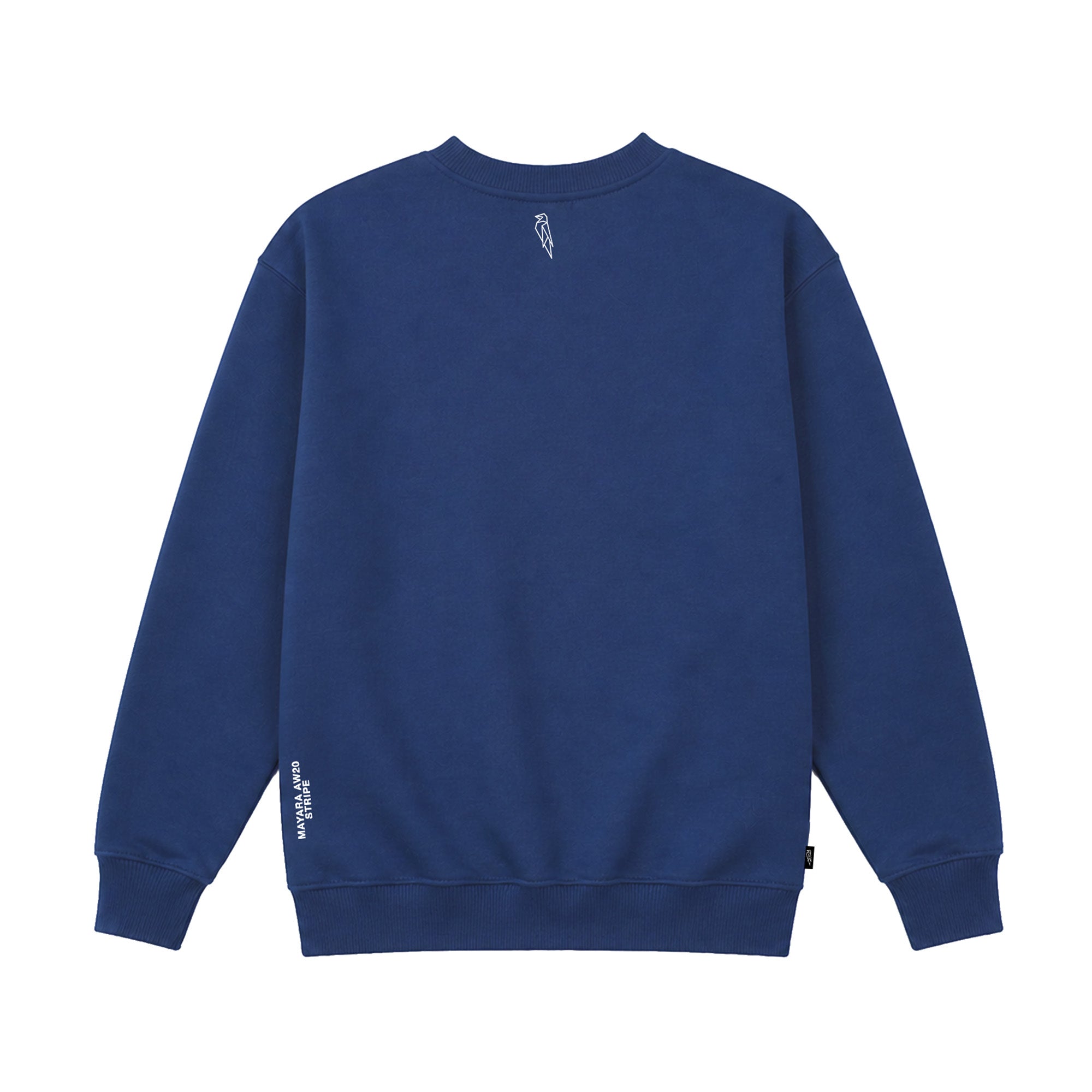 STRIPE | CREWNECK NAVY