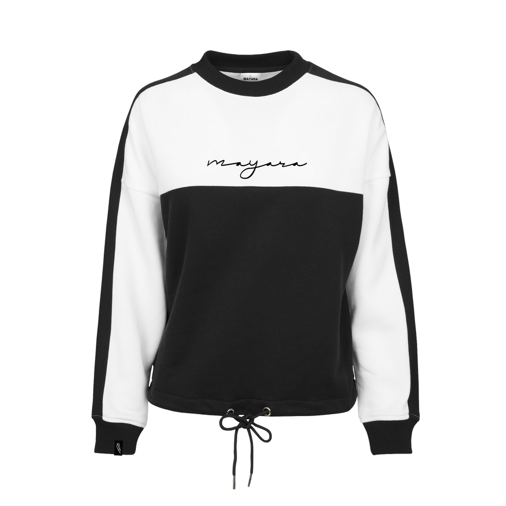 SIGNATURE | CREWNECK BLACK & WHITE