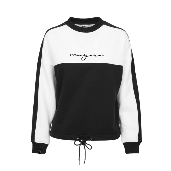SIGNATURE | CREWNECK BLACK & WHITE