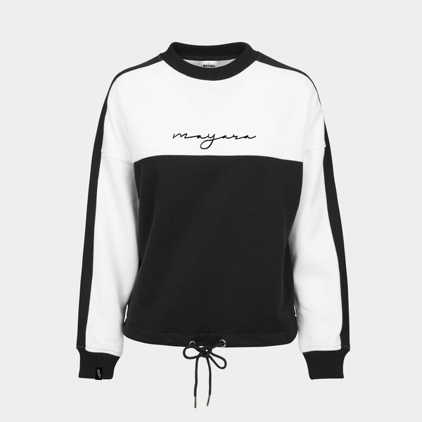 SIGNATURE | CREWNECK BLACK & WHITE